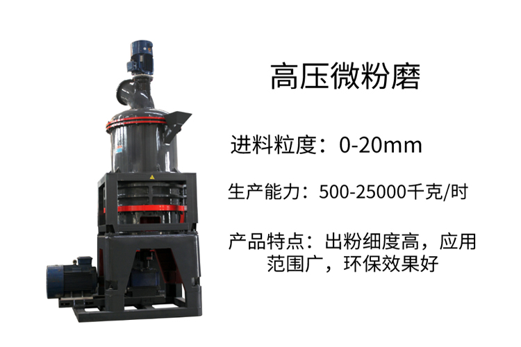 一小時3-5噸的高壓微粉磨圖片、型號和多少錢，您了解嗎？